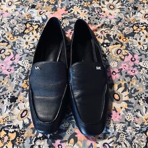 Leather loafers
